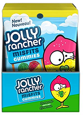 NOUVEAU - Jolly rancher misfits gummies - Lemonade - 182G