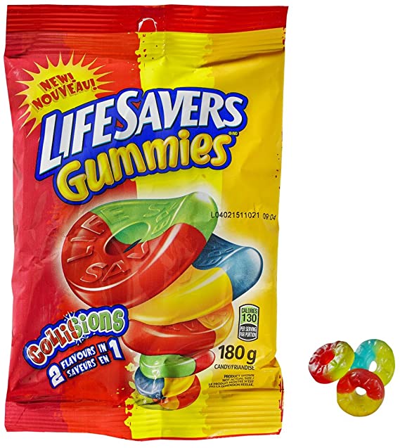 Life savers gummies collisions - 180g