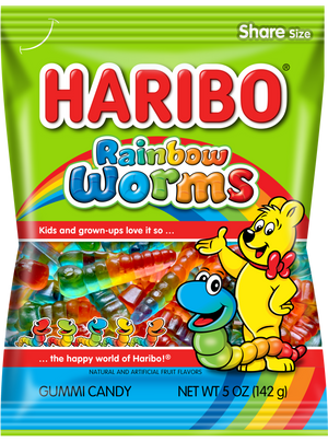 
            
                Charger l&amp;#39;image dans la galerie, Haribo Rainbow Worms 142g
            
        