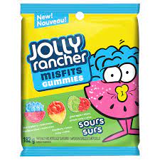 Jolly rancher misfit gummies sour - 182G