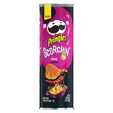 Pringles Scorchin BBQ - 158G