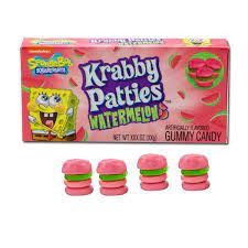 SpongeBob Gummy Krabby Patties - Watermelon - 72G