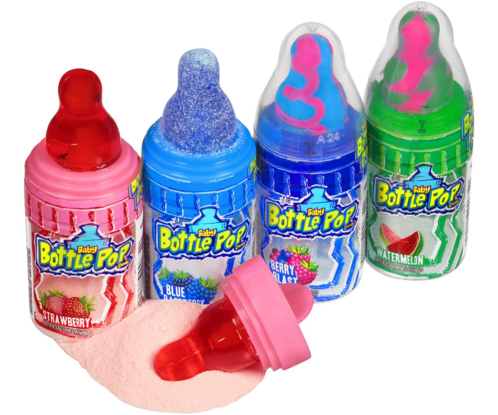 Bazooka Baby Bottle Pop Candy