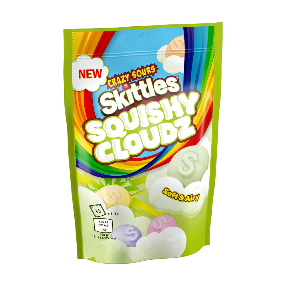 Skittles Squishy Cloudz - Crazy Sours 94g