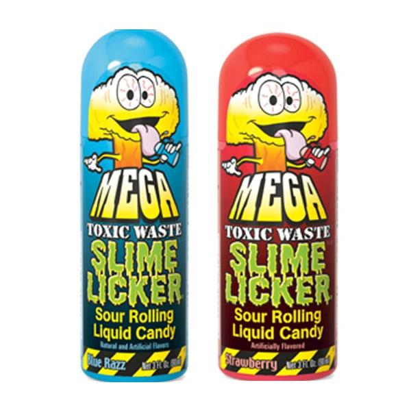 Toxic Waste Slime Licker Sour Rolling Liquid Candy 2oz