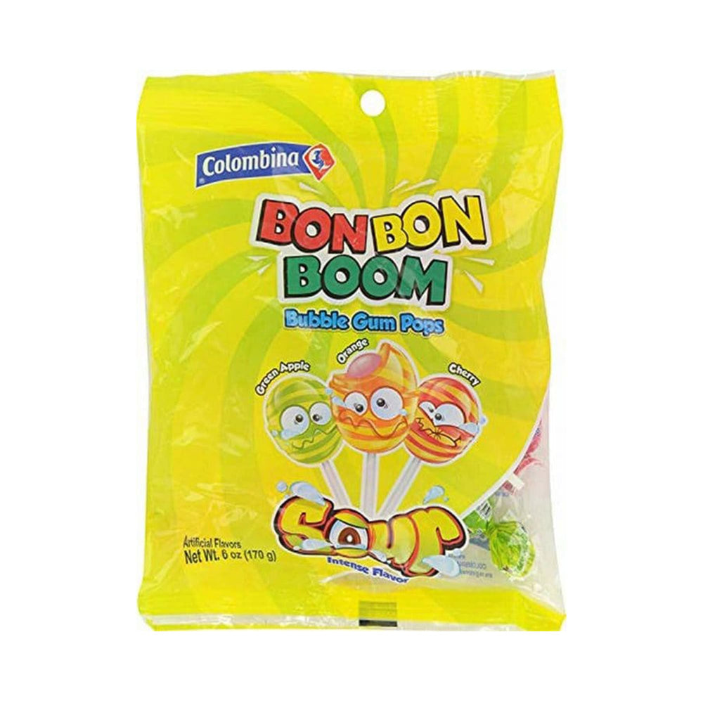 Colombina Bon Bon Boom Sour Peg Bags 170 g