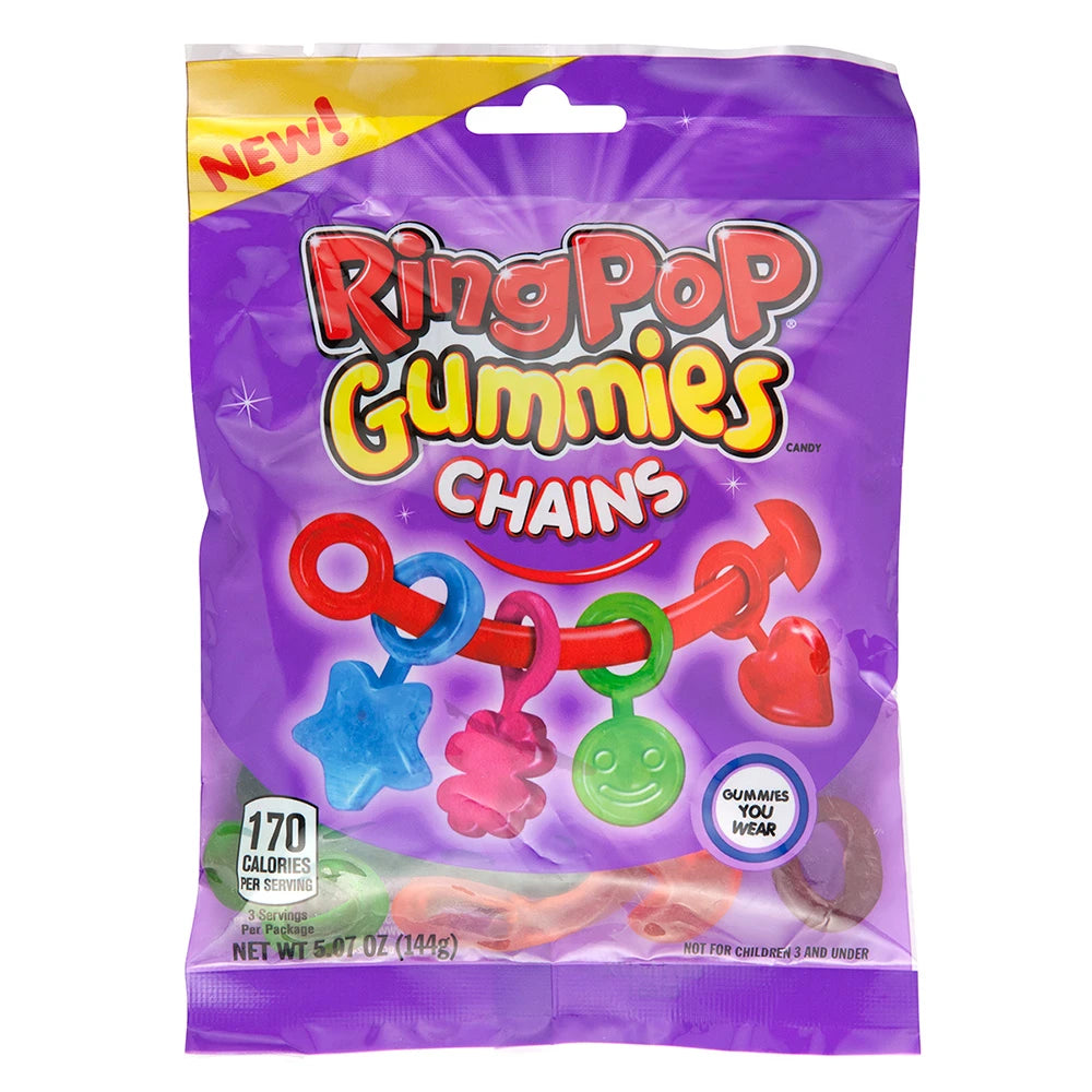 Ring Pop Gummy Chain