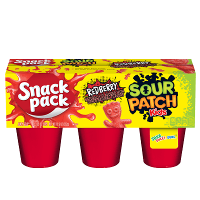 Snack Pack - Sour Patch Kids Redberry Gels