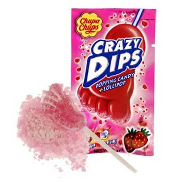 Chupa Chuips Crazy Dips Strawberry- UK