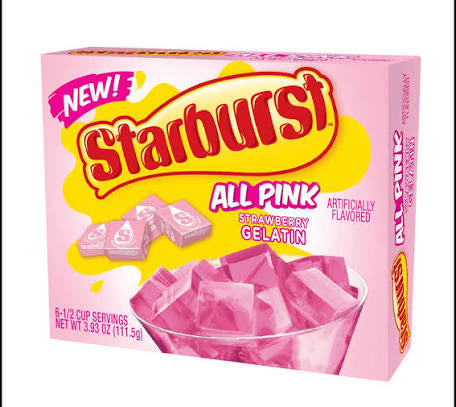 Starburst Gelatin All Pink