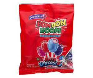 Colombina Bon Bon Boom Berry Explosion Peg Bags 170g