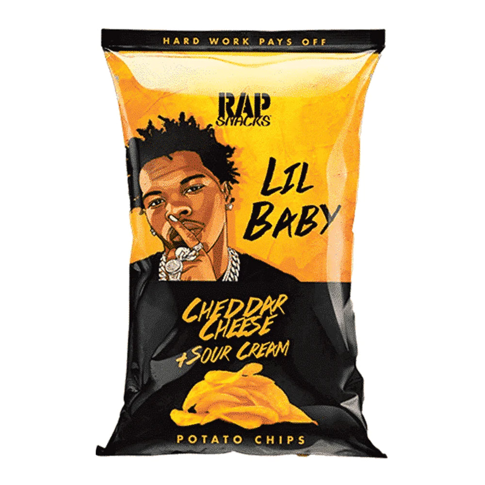 Rap Snacks Lil Baby Cheddar Cheese Sour Cream