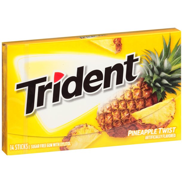 Gum - Trident Pineapple