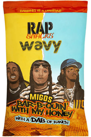 Rap Snacks Migos Bar-B-Quin with My Honey and Ranch