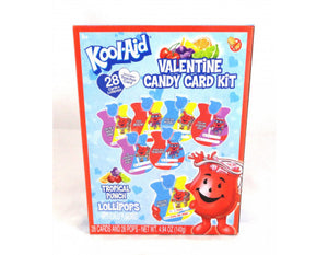 Val - Kool-Aid Tropical Punch Candy Card Kits 12-Pk