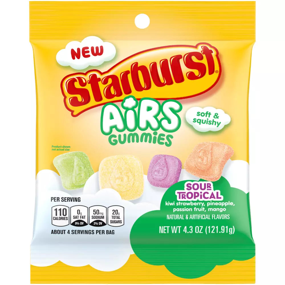 Starburst Airs Gummies Sour Tropical